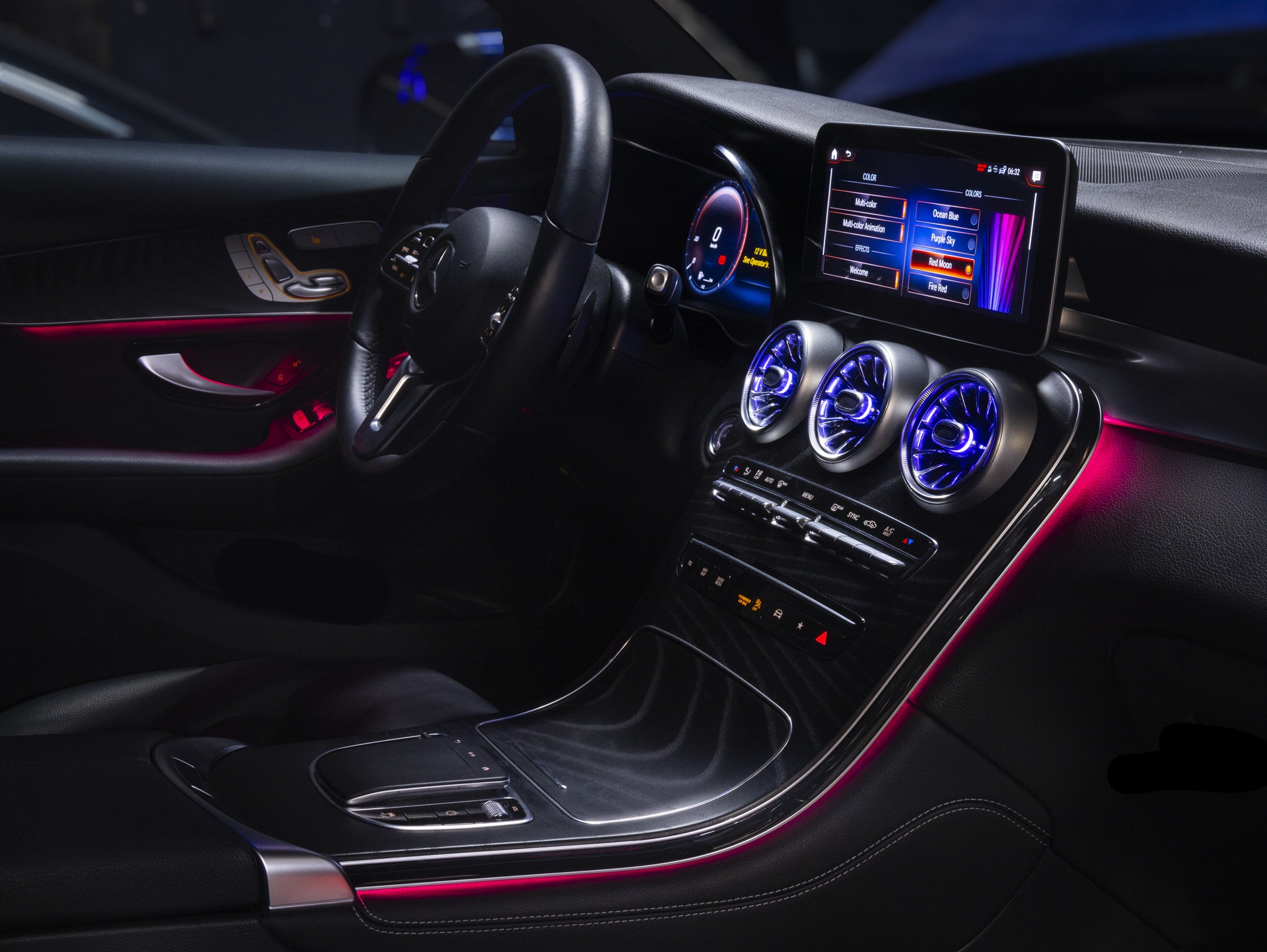 Mercedes Ambient Lighting 64 Colours
