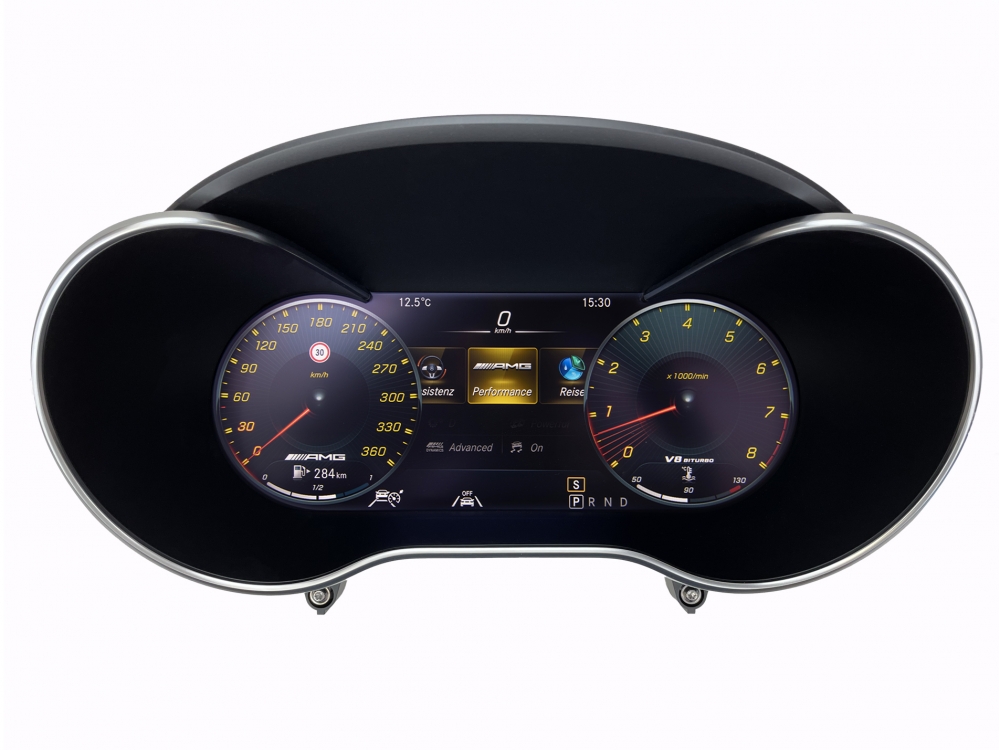 digital cluster virtual cockpit for mercedes